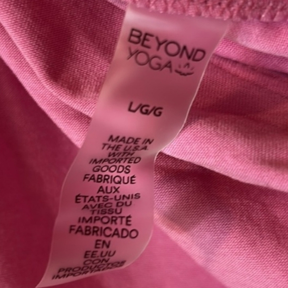 Nwt Beyond Yoga Spacedye Vibrant Pink One-Shoulder Stretchy Ruched Mini  Dress L - Picture 3 of 6